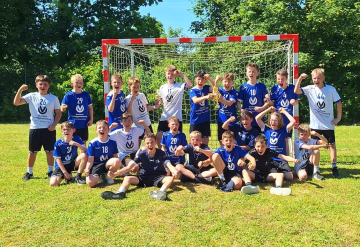 Mnl. D-Jugend qualifiziert sich für Bezirksoberliga und gewinnt Feldturnier der HSG Kleenheim/Langgöns